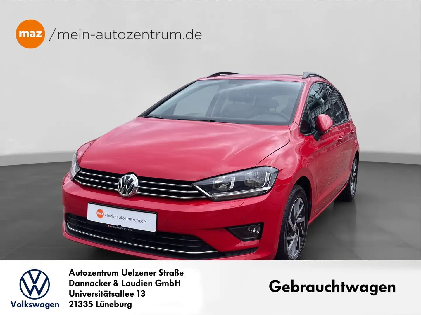 Volkswagen Golf Sportsvan VII 1.2 TSI Sound Alu AHK Navi ACC Rot - 1