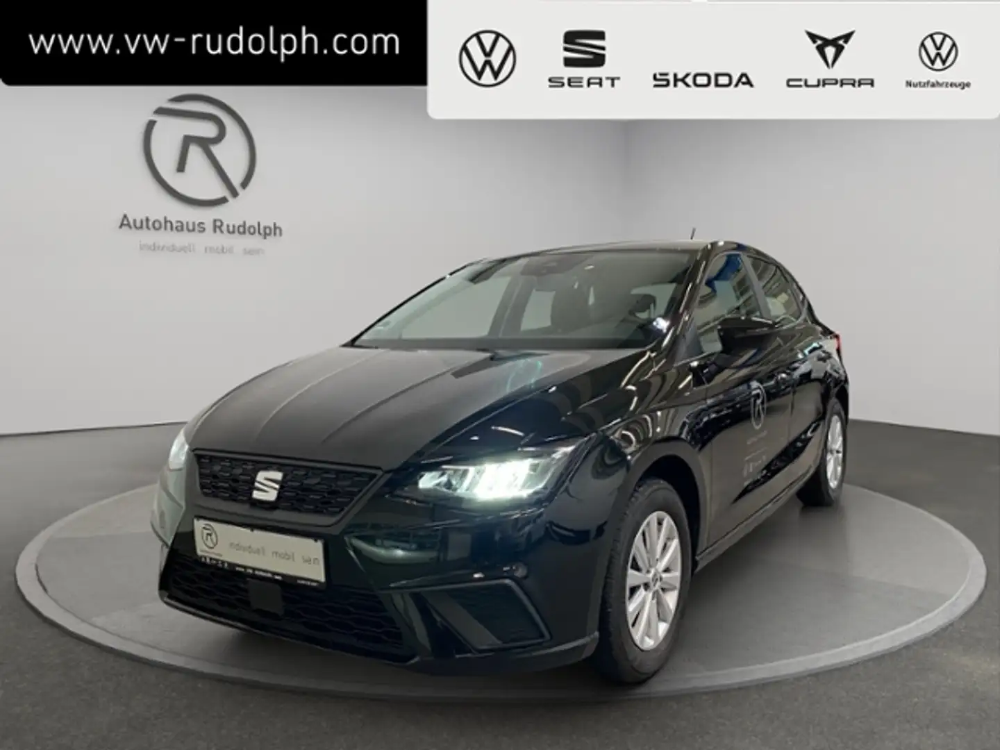 SEAT Ibiza 1.0 TSI Style KLIMA LED NAVI ALU Schwarz - 1
