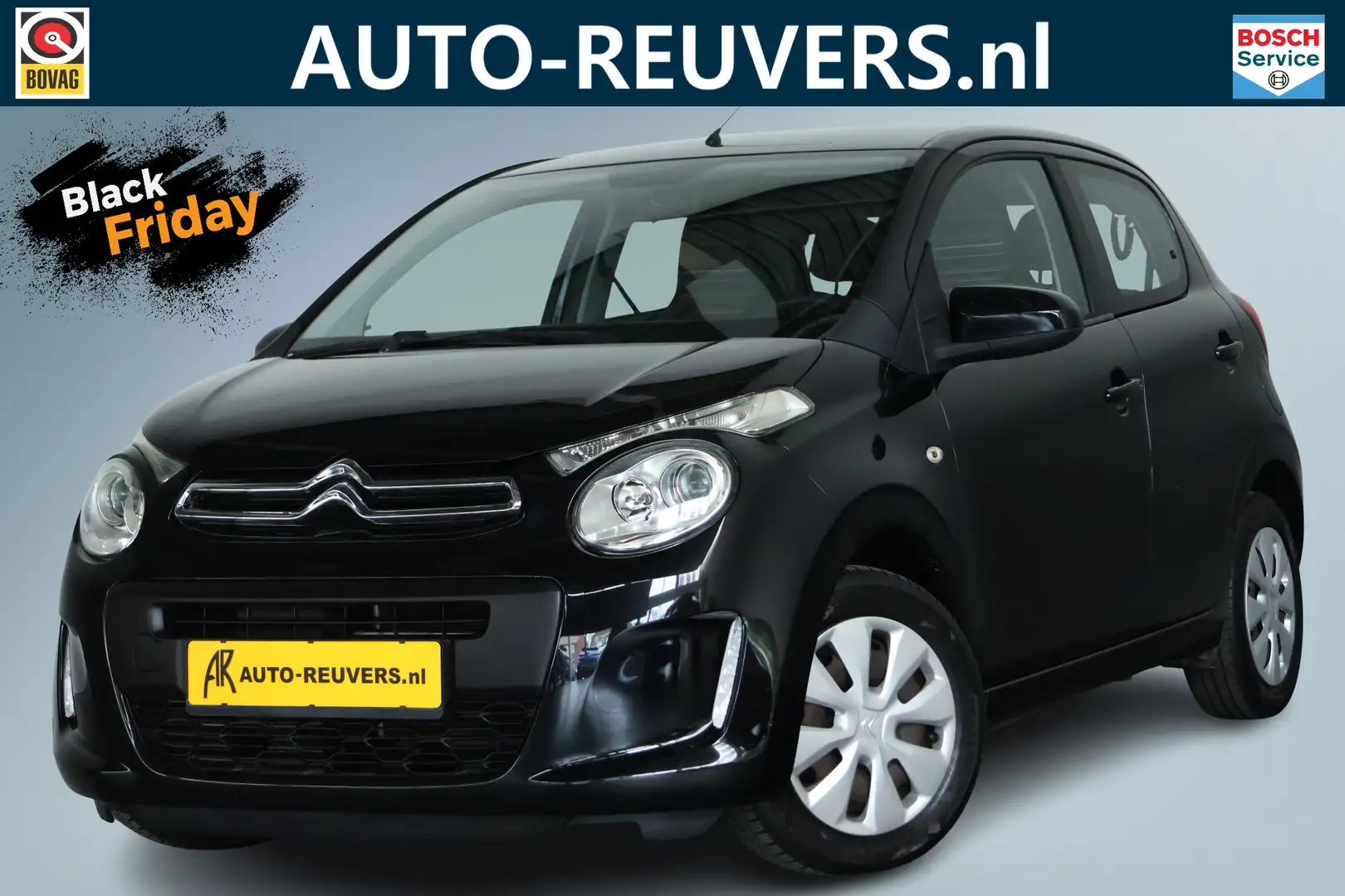 Citroen C1 1.0 e-VTi Feel / 5 Deurs / Airco / Org NL / Blueto Negro - 1