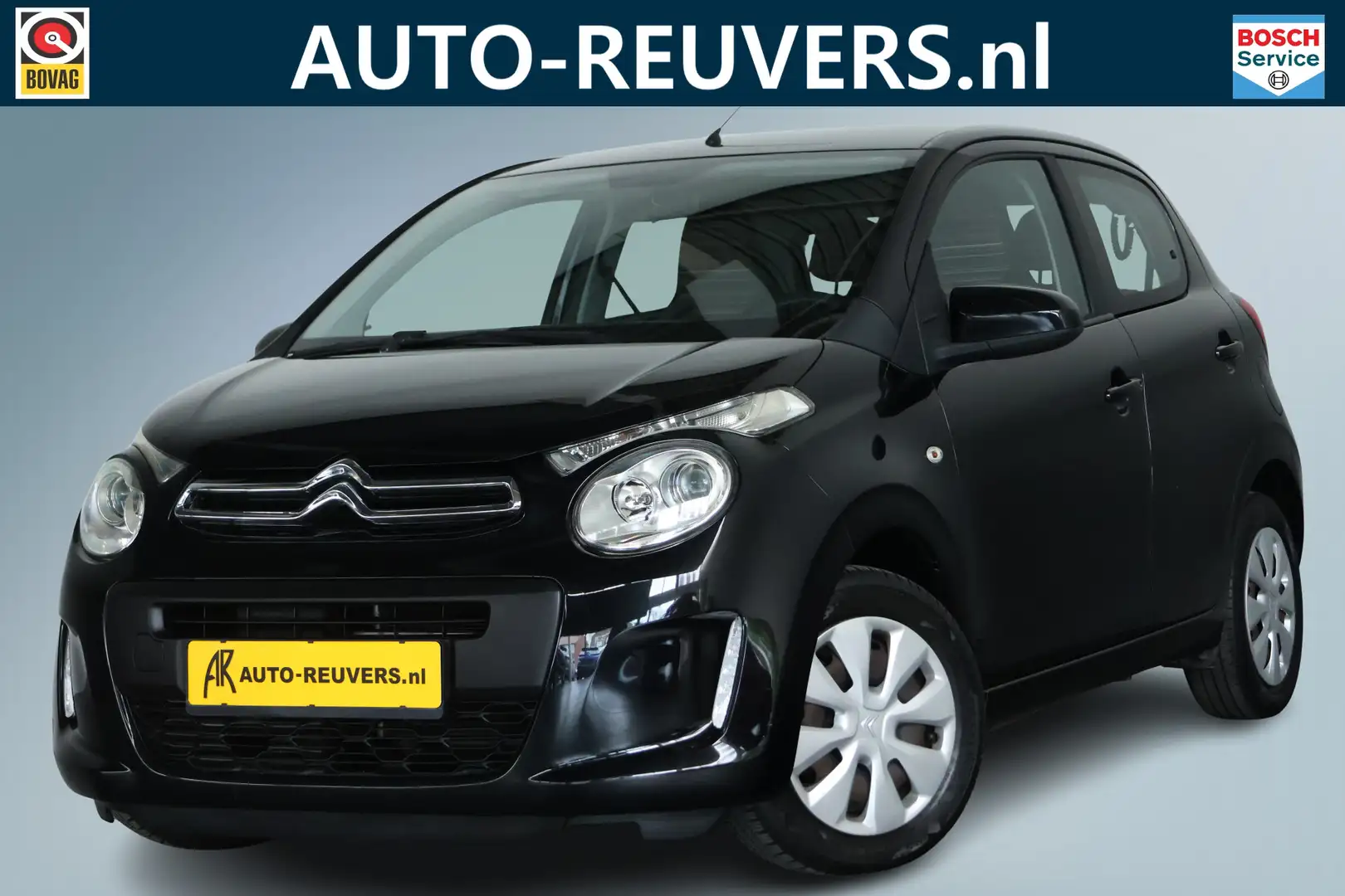 Citroen C1 1.0 e-VTi Feel / 5 Deurs / Airco / Org NL / Blueto Zwart - 1