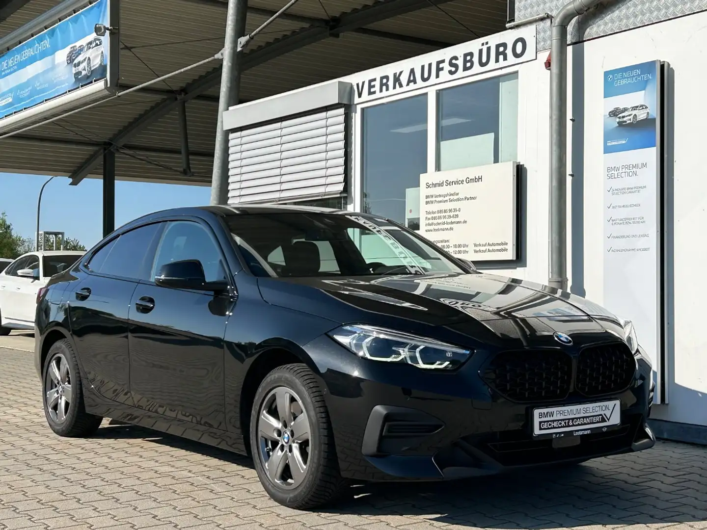 BMW 218 d Gran Coupe Adv. AHK/RFK 2 JAHRE GARANTIE Noir - 2