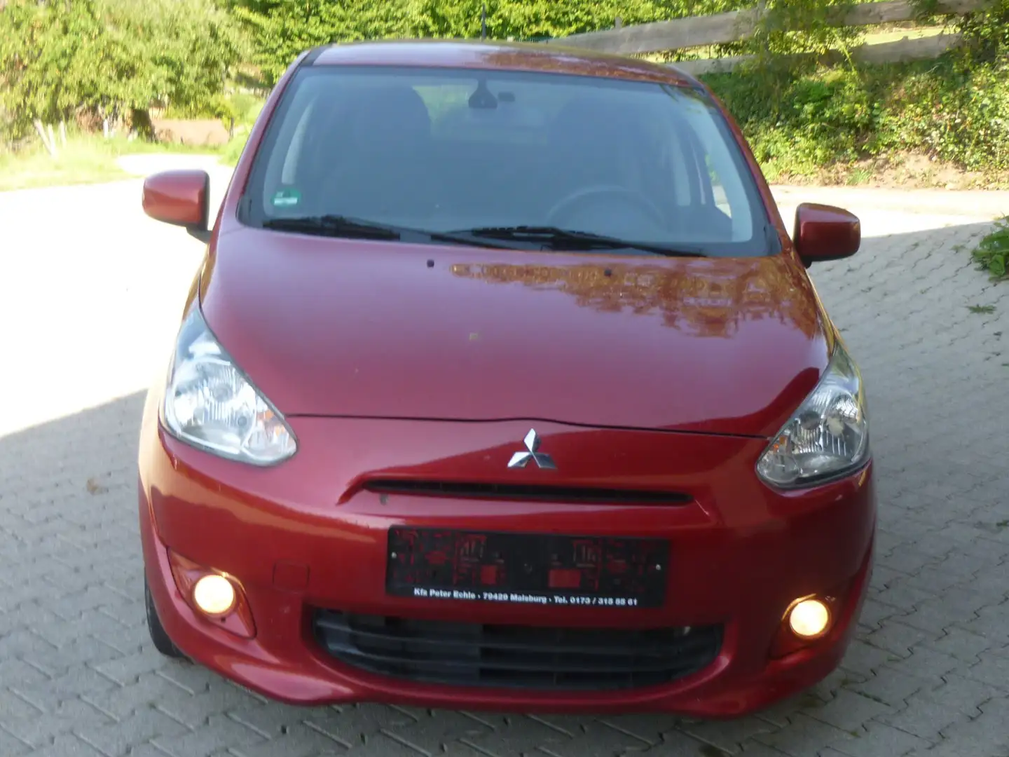 Mitsubishi Space Star 1.2 Clear Tec Diamant Edition+ ATM 48TKM Rojo - 1