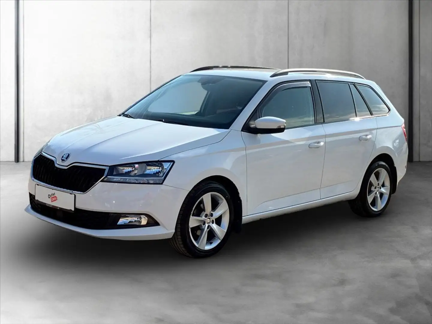 Skoda Fabia Combi 1.0 TSI Style TEMP+SHZ+EINPARKHILFE Weiß - 2
