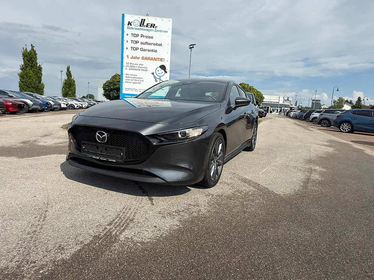 Mazda 3 Mazda3 e-Skyactiv-G122 Comfort+ Aut. Grau - 1