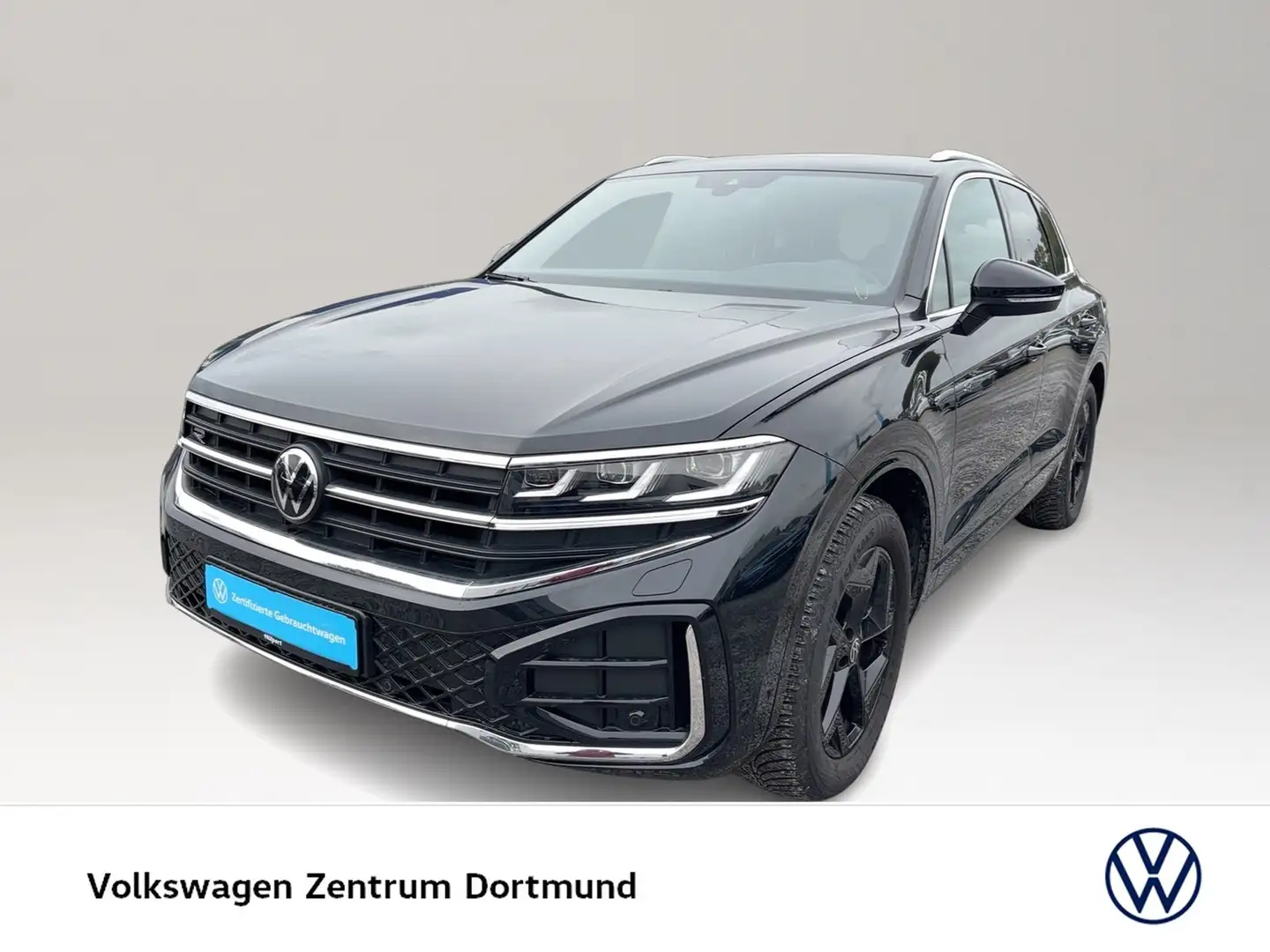 Volkswagen Touareg V6 R-LINE NEUES MODELL AHK CAM ACC LM19 Noir - 2