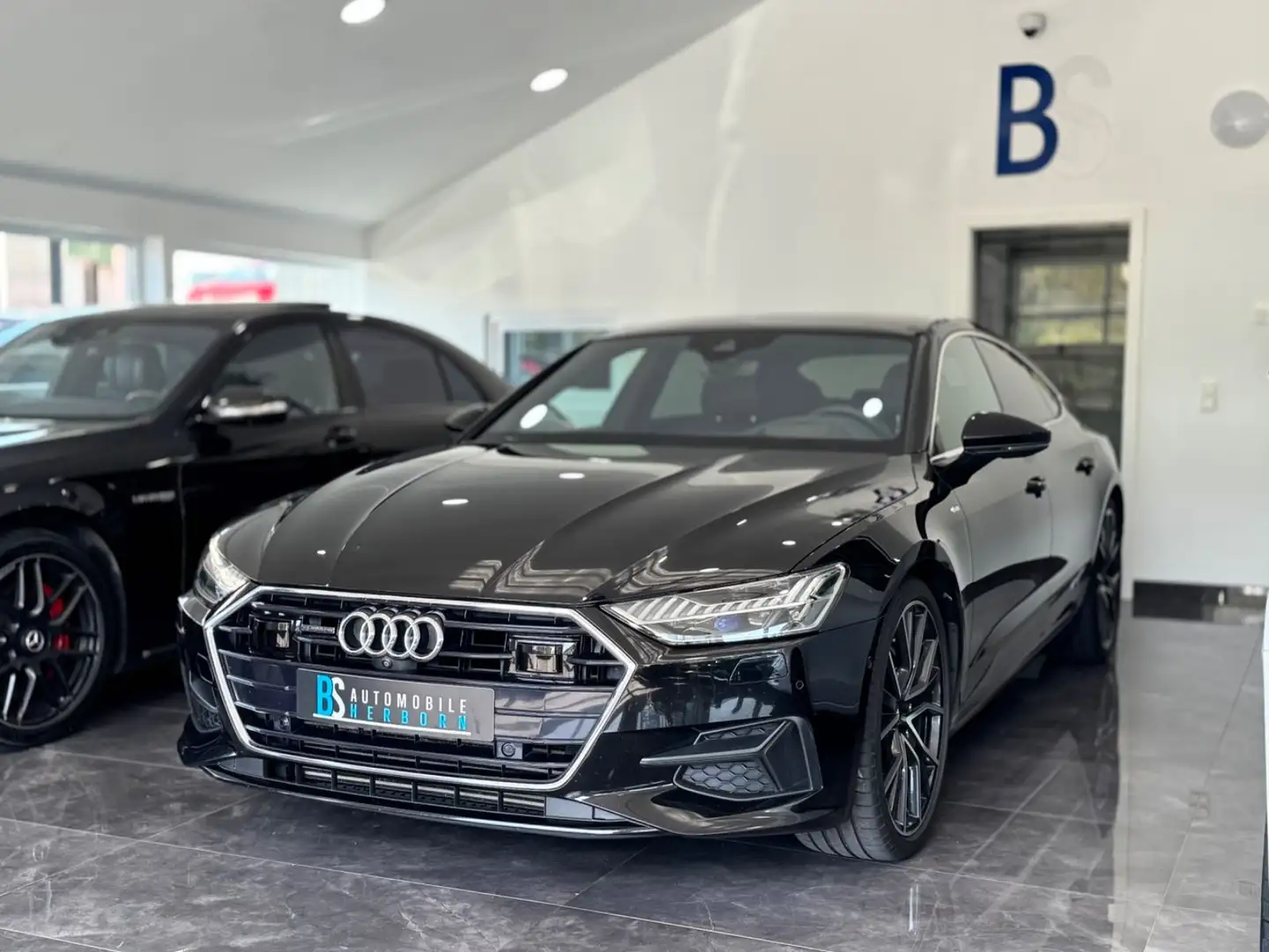 Audi A7 Sportback 50 TDI quattro/S-Line/Pano/HUD/360° Noir - 2