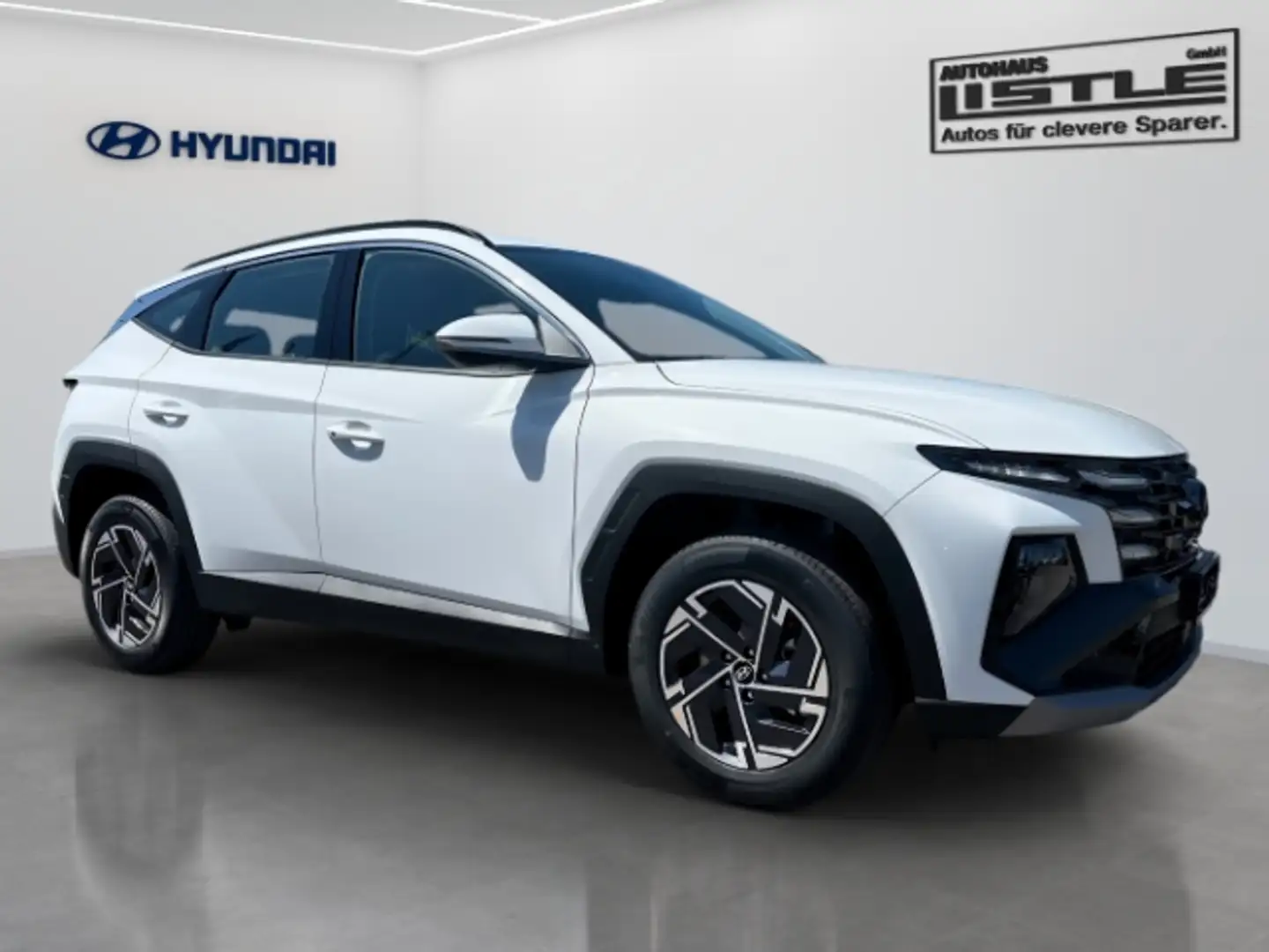 Hyundai TUCSON Select Hybrid 2WD 1.6 T-GDI EU6e Navi Digitales Co Blanc - 2