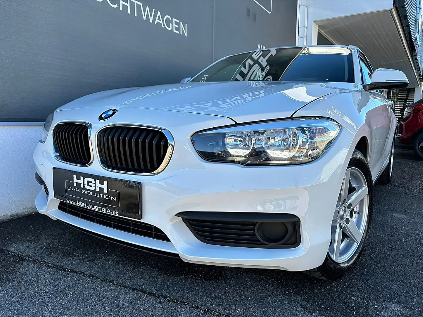 BMW 114 114d Blanc - 1