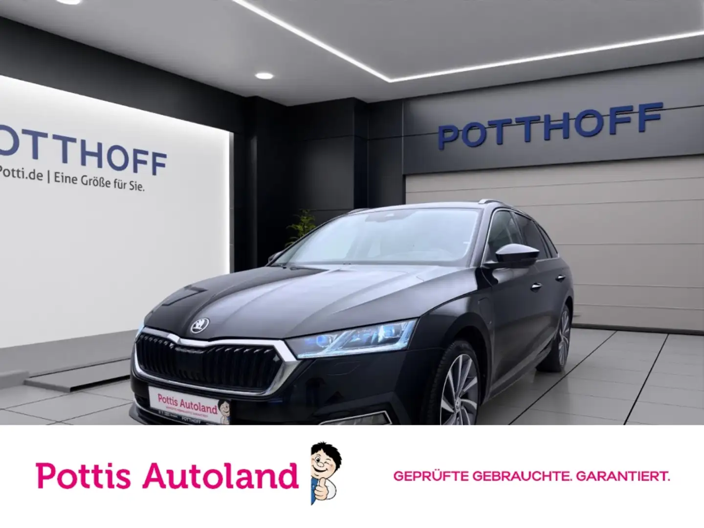 Skoda Octavia Combi iV 1.4 TSI DSG STYLE STANDHZG NAVI MATRIX Schwarz - 1