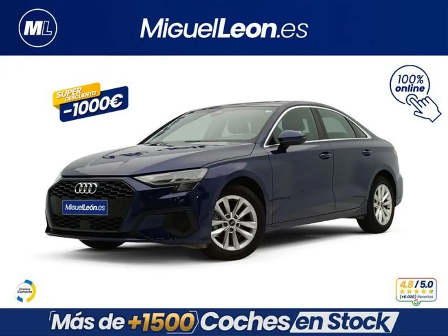Audi A3 Sedán 30 TFSI Advanced Azul - 1