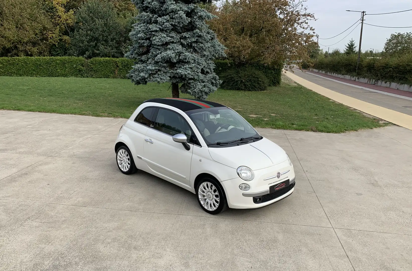 Fiat 500C 0.9i Essence ** Gucci Edition - Cabrio ** GAR 12M Wit - 1