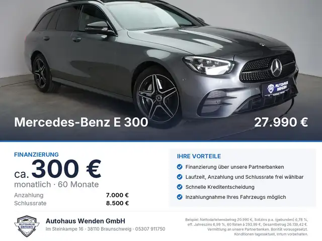 Mercedes-Benz E 300 e T 9G Tronic AMG Kamera/HUD/Pano/Standhzg