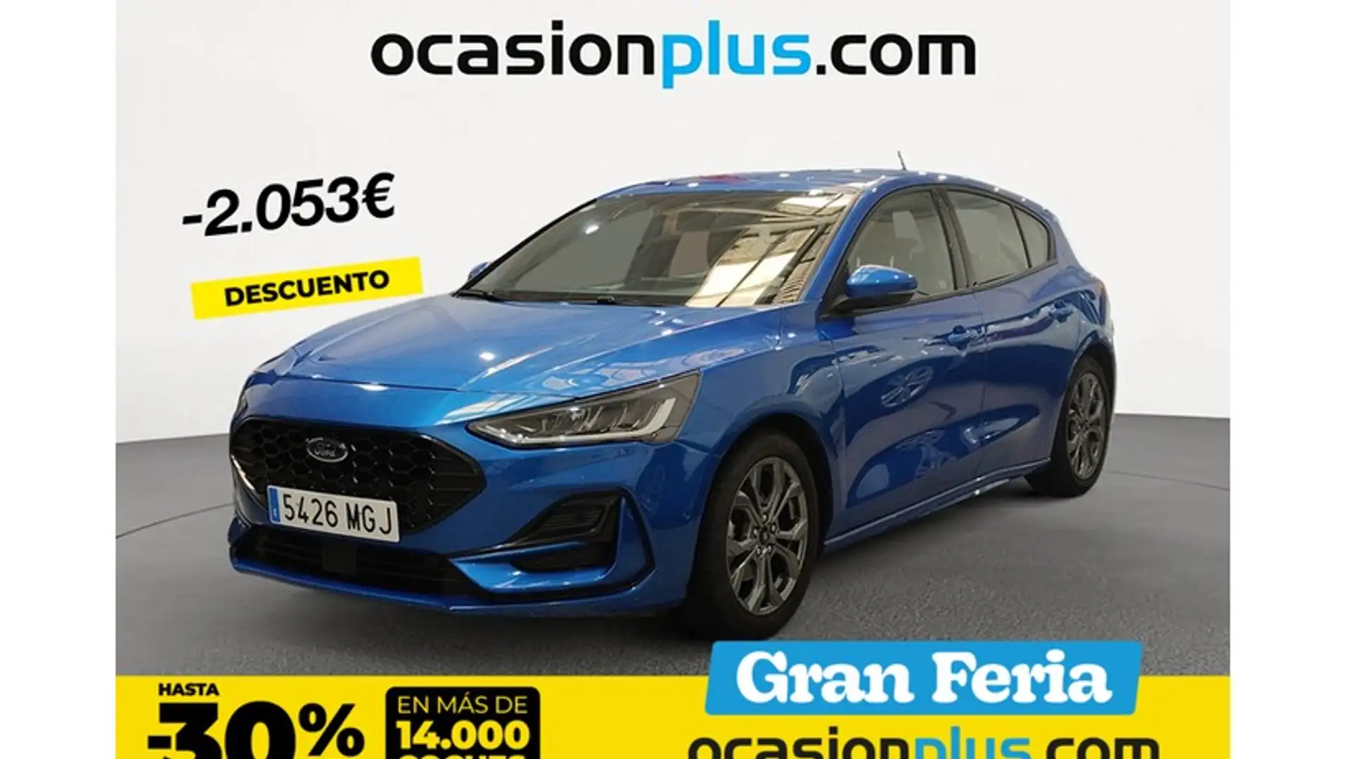Ford Focus 1.0 Ecoboost MHEV ST-Line 125 Azul - 1