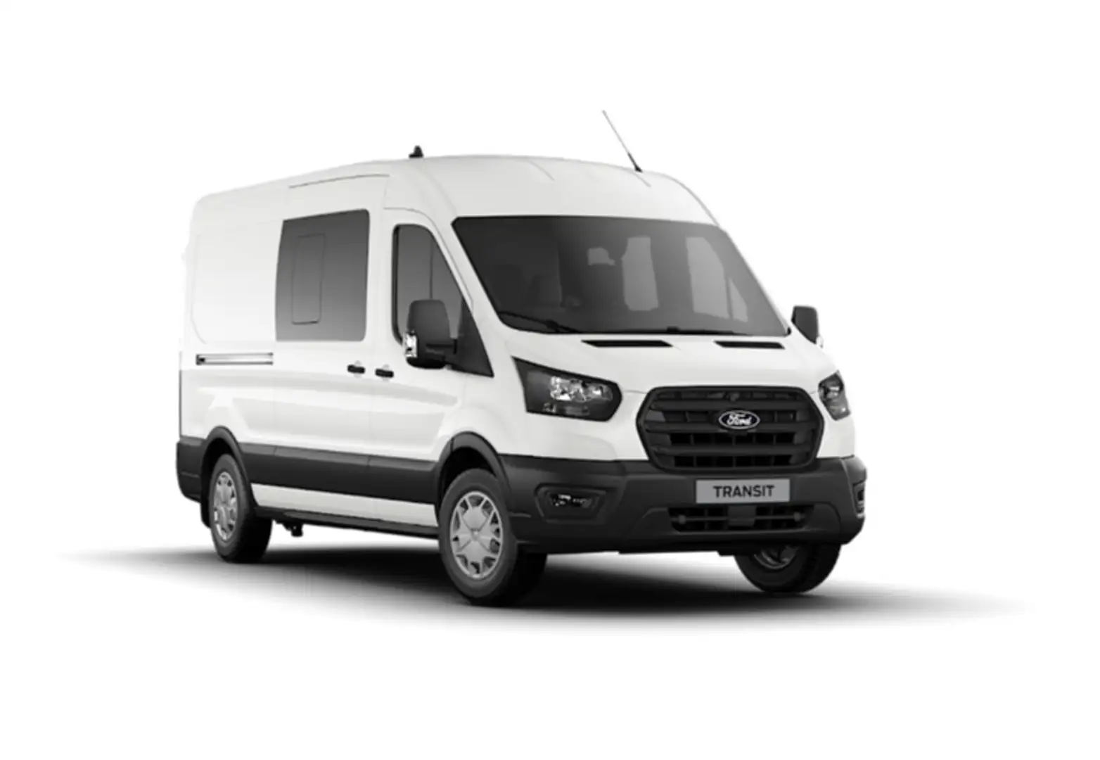 Ford Transit 2.0 EcoBlue 350 L3 RWD Doppelkabine Trend Bianco - 2