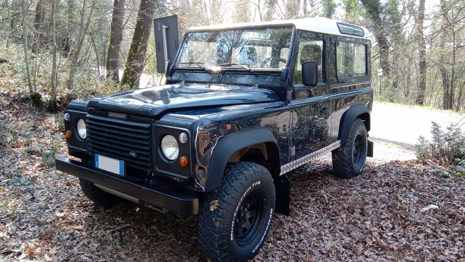 Land Rover Defender 90 Czarny - 1