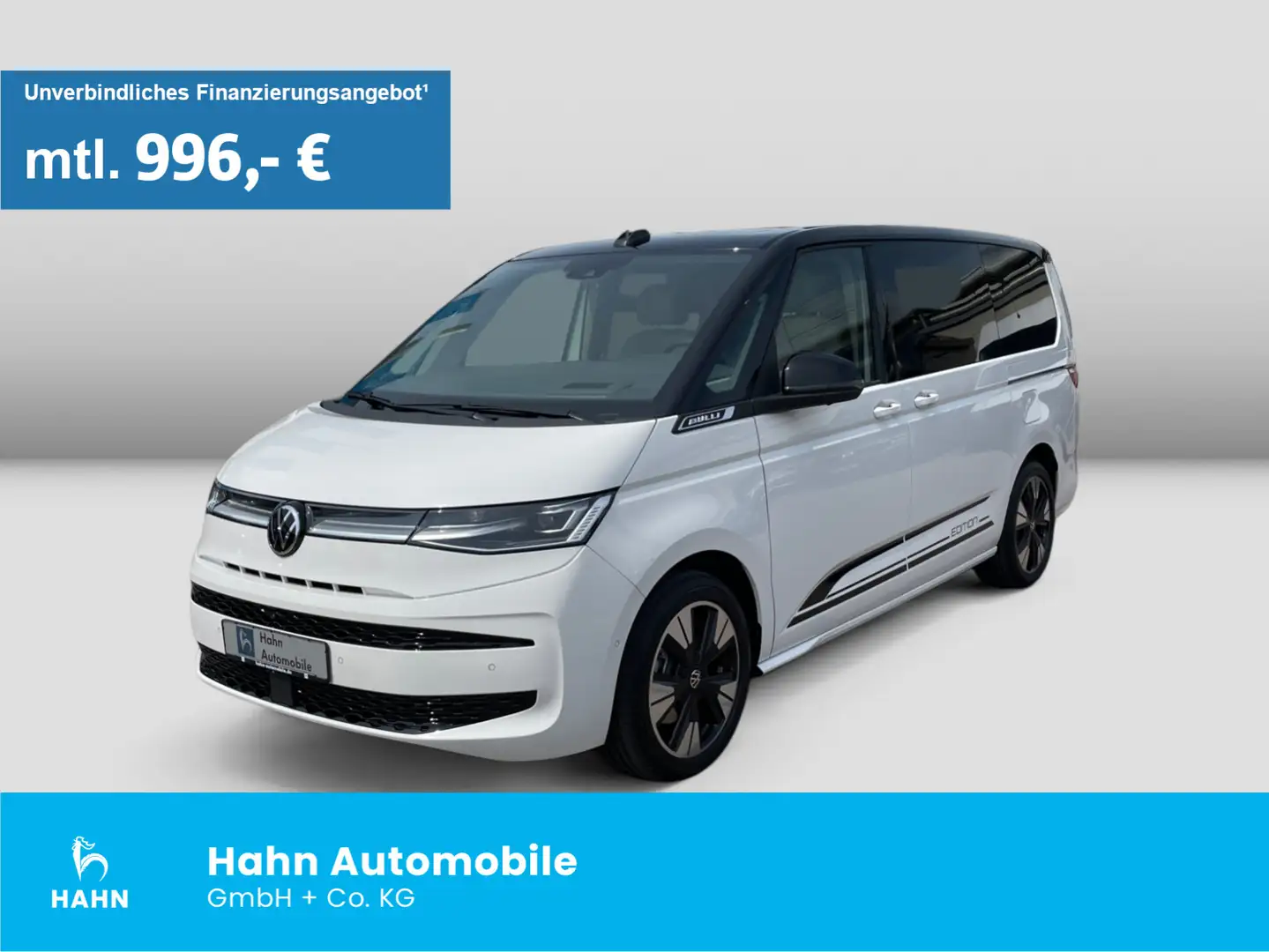 Volkswagen T7 Multivan T7 Multivan EDITION LÜ 1,5l eHybrid 180kW 4MOT D Weiß - 1