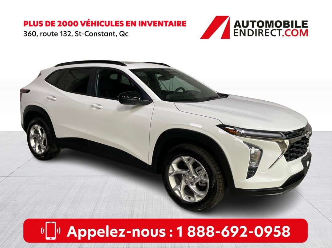 2026 Chevrolet Trax Cuir Toit Mags Sièges chauffants Caméra de recul A