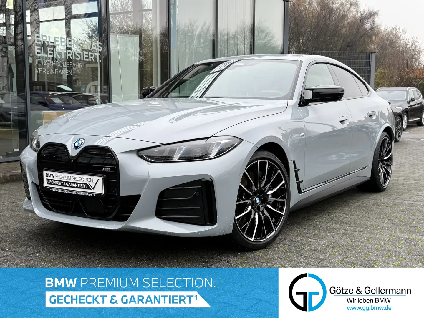 BMW i4 M50 xDrive // Leas.ab EUR687,-inkl. Grau - 1
