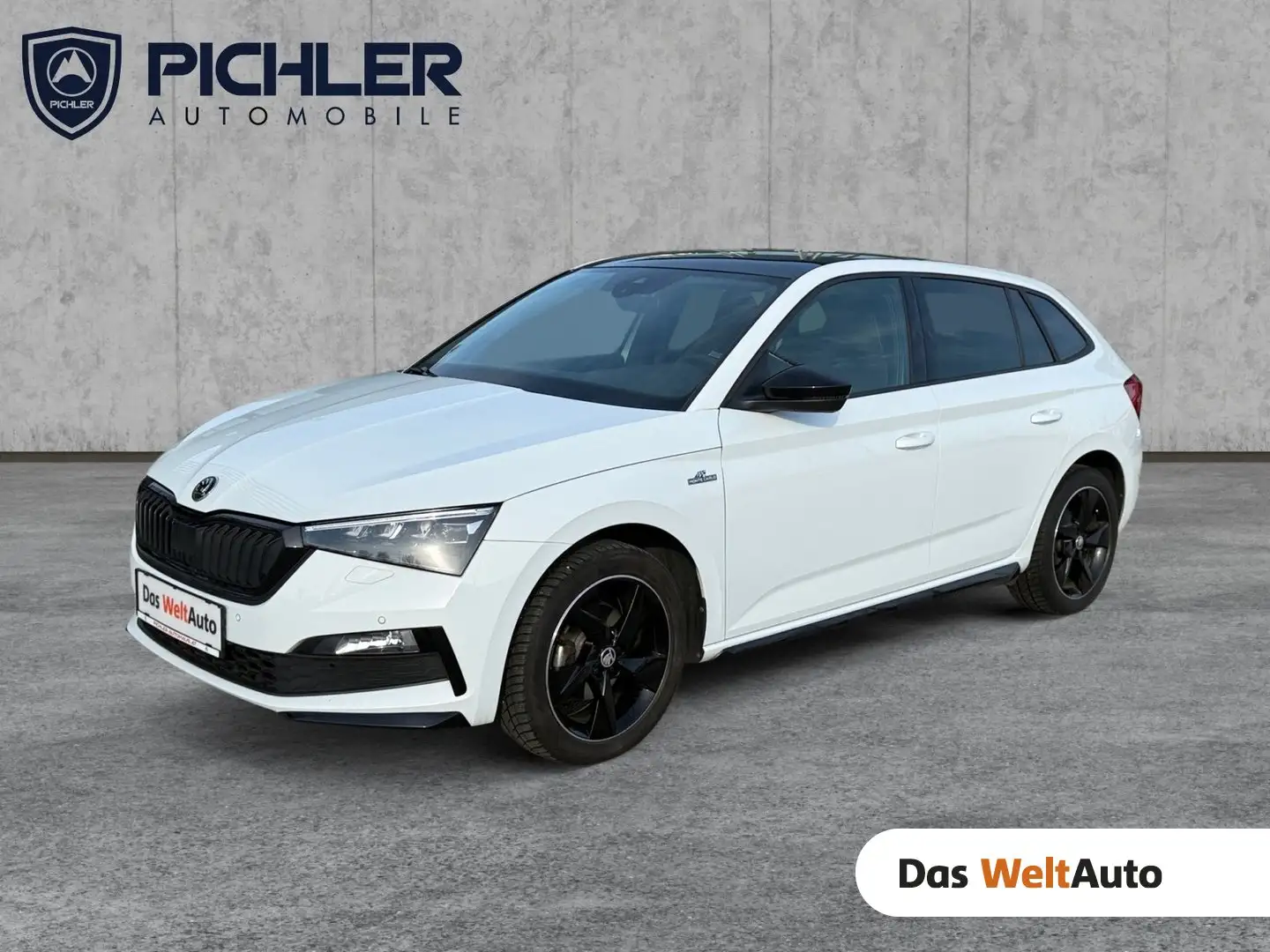 Skoda Scala MONTE CARLO TSI Weiß - 1