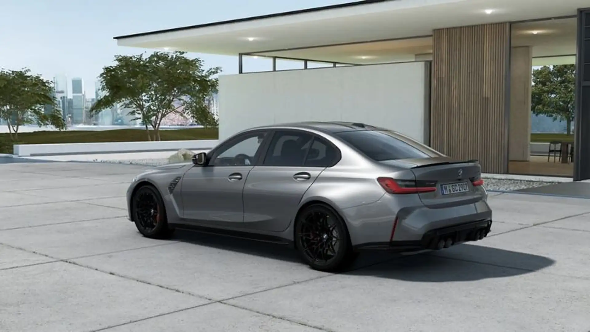 BMW M3 M3 Competition xDrive siva - 2