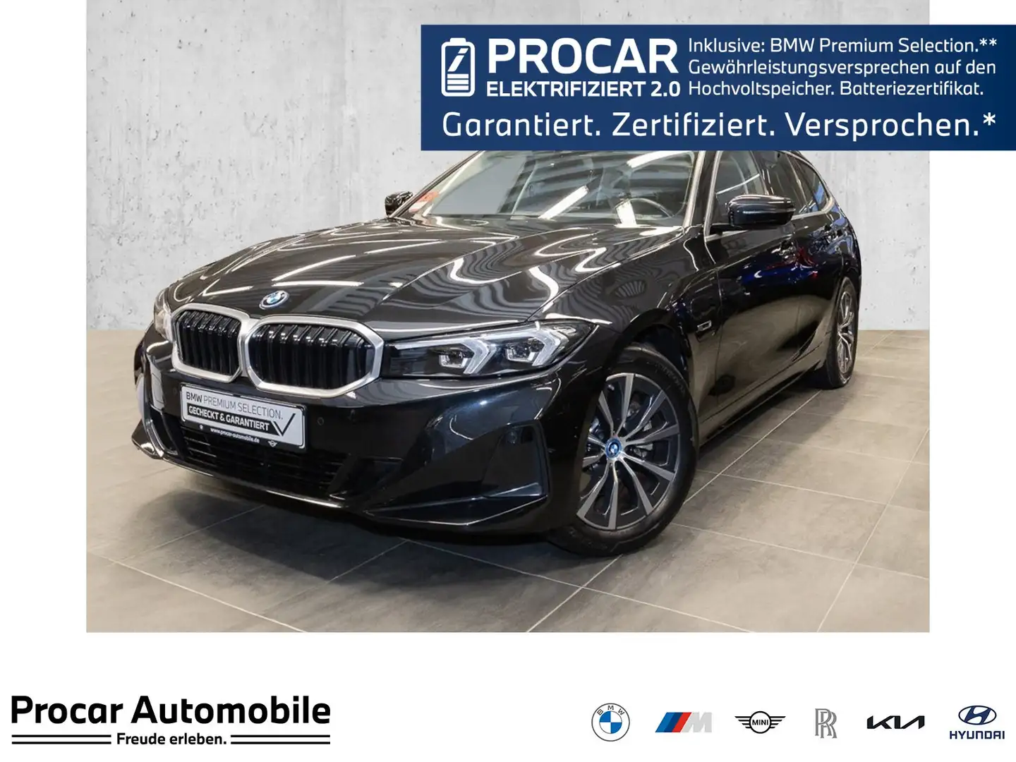 BMW 320 e Head-Up HiFi DAB Komfortzg. Tempomat Shz Schwarz - 1