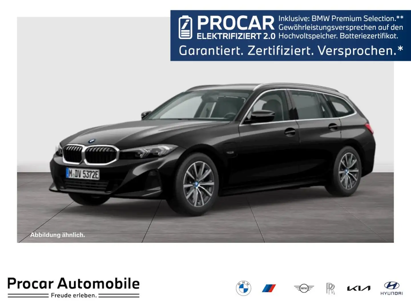 BMW 320 e Head-Up HiFi DAB Komfortzg. Tempomat Shz Schwarz - 1