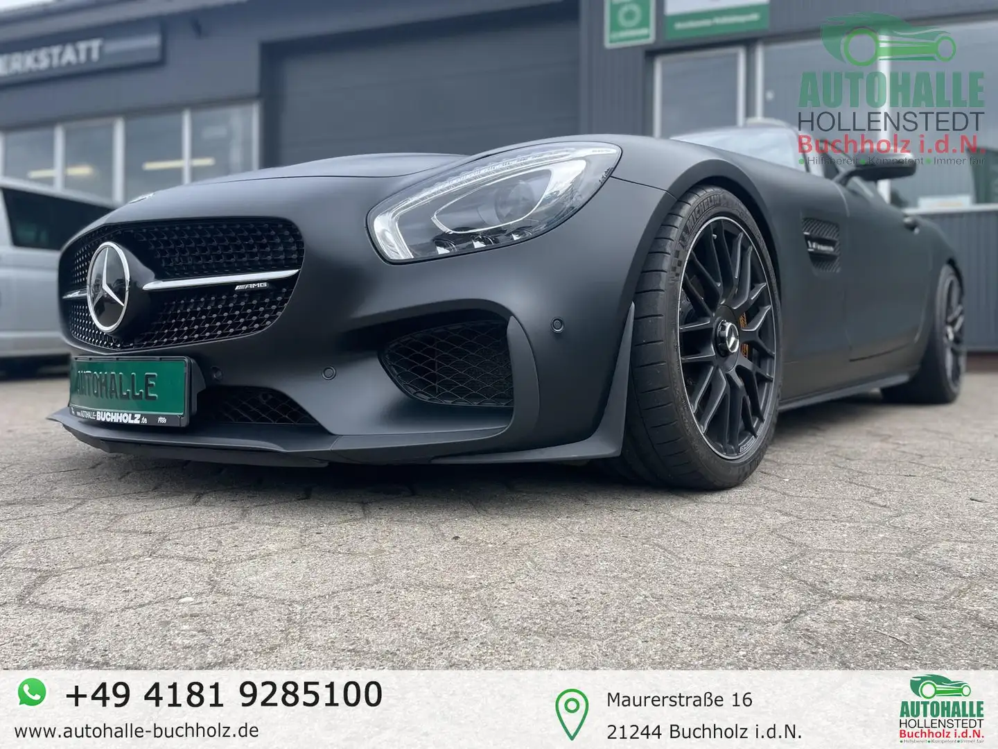 Mercedes-Benz AMG GT 's~Coupe Edition 1~AreoPak~Perf.~Burmeister~ Night Schwarz - 2