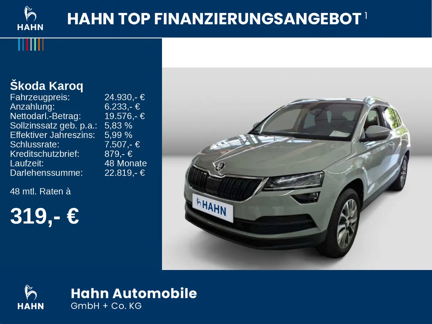 Skoda Karoq Clever 1.5TSI DSG Navi AHK Cam LED SHZvh Grau - 2
