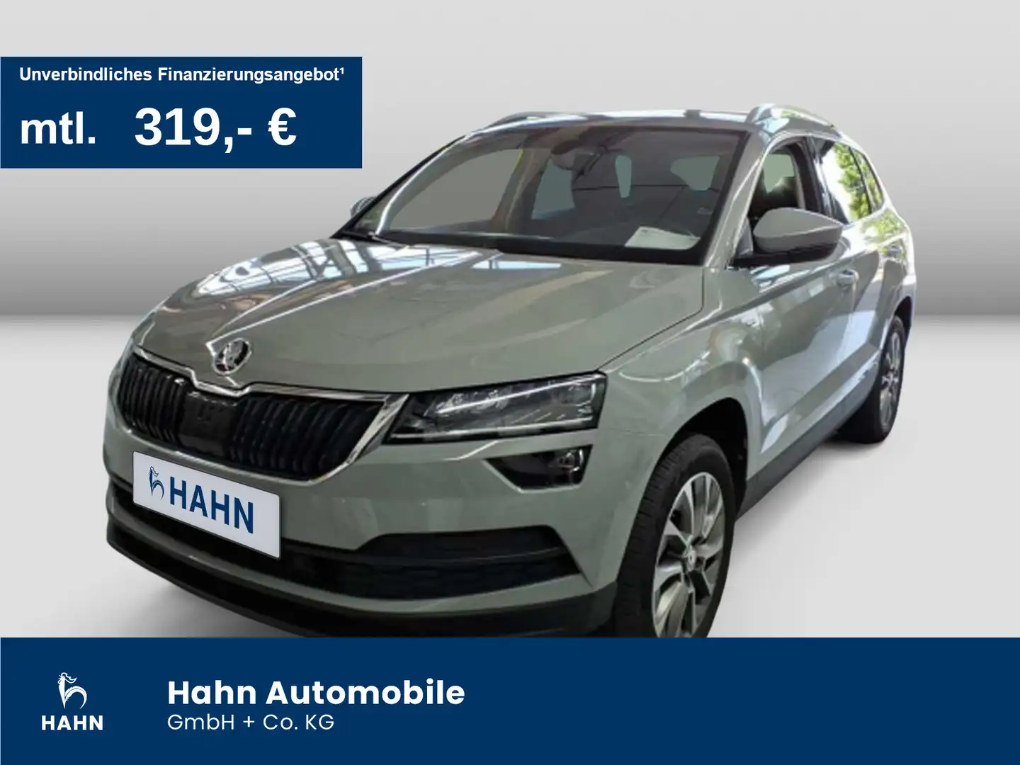 Skoda Karoq Clever 1.5TSI DSG Navi AHK Cam LED SHZvh Grau - 1