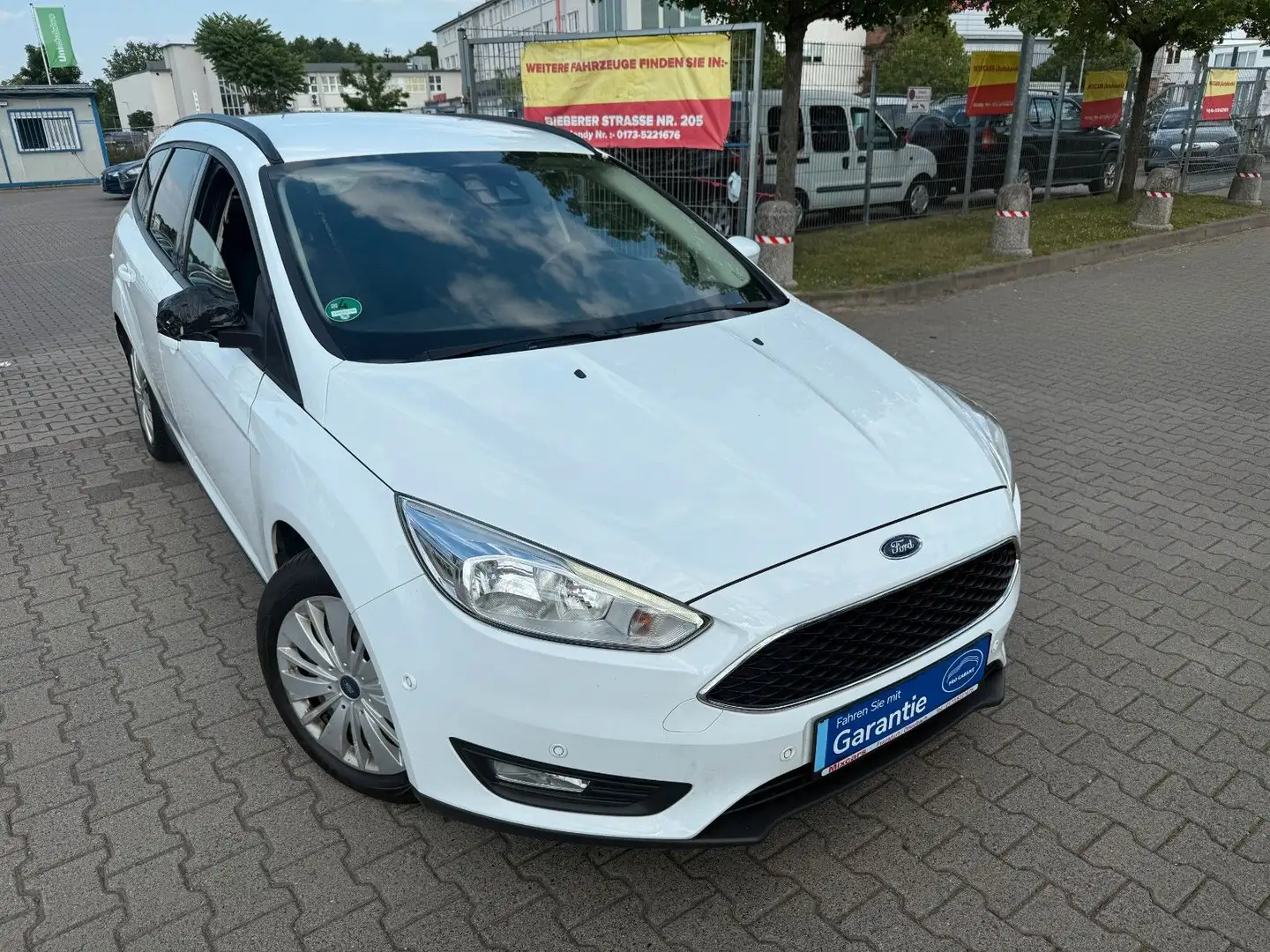 Ford Focus 1.0 ECO BOOST*BUSINESS*GR.NAVI*AUTOM*SHZ** Blanc - 1