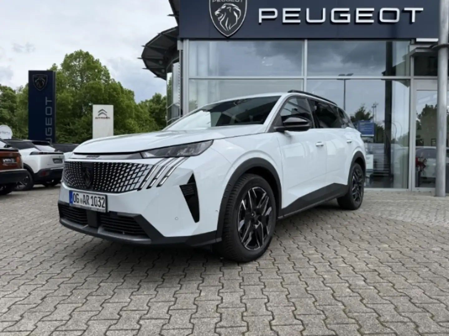 Peugeot 5008 1.2 EU6e Hybrid 136 e-DSC6 Allure Navi LED ACC App Bianco - 1