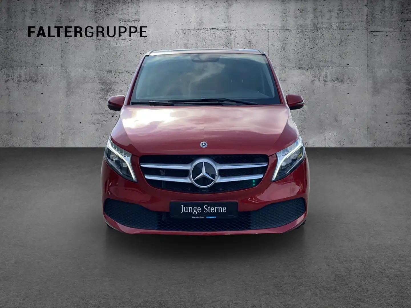Mercedes-Benz V 300 V 300 d 4M Lang Navi/Allrad/LED/Kamera/7-Sitzer BC Czerwony - 2