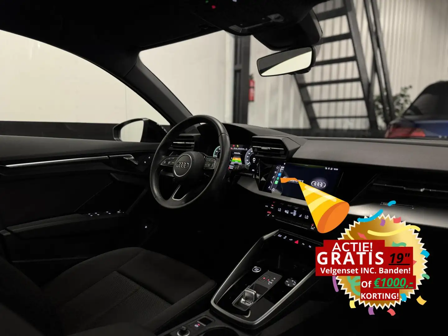 Audi A3 Sportback 40 TFSI e Advanced edition|Keyless|Carpl Zwart - 2