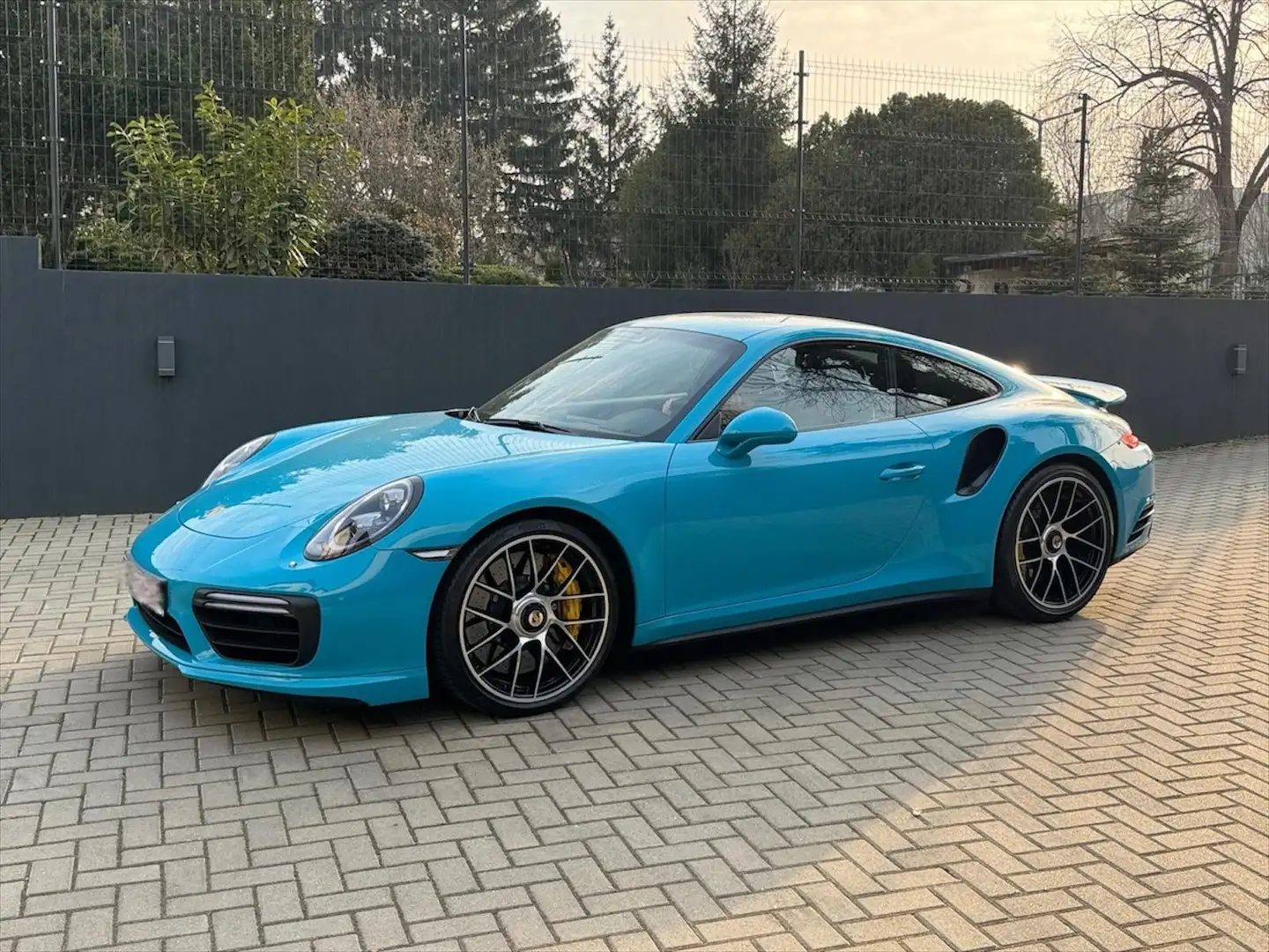 Porsche 911 Turbo S*Miami Blue*Lift* Bleu - 1