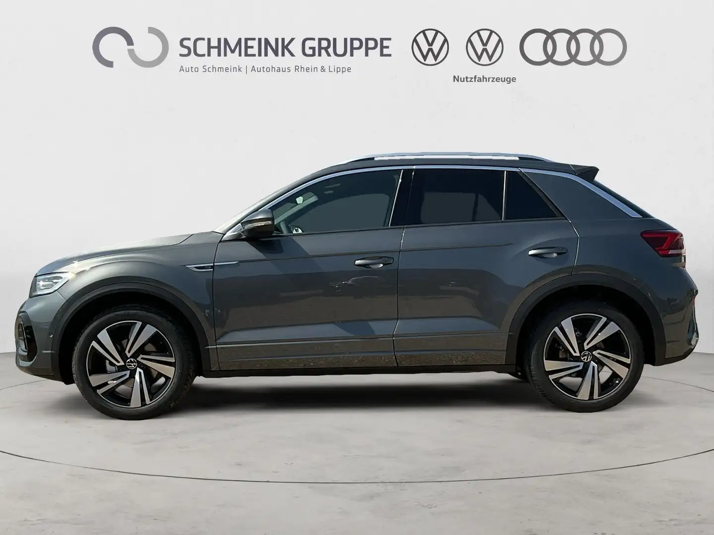 Volkswagen T-Roc R-Line 1.5 TSI DSG Kamera AHK Navi EasyOpe Gris - 2