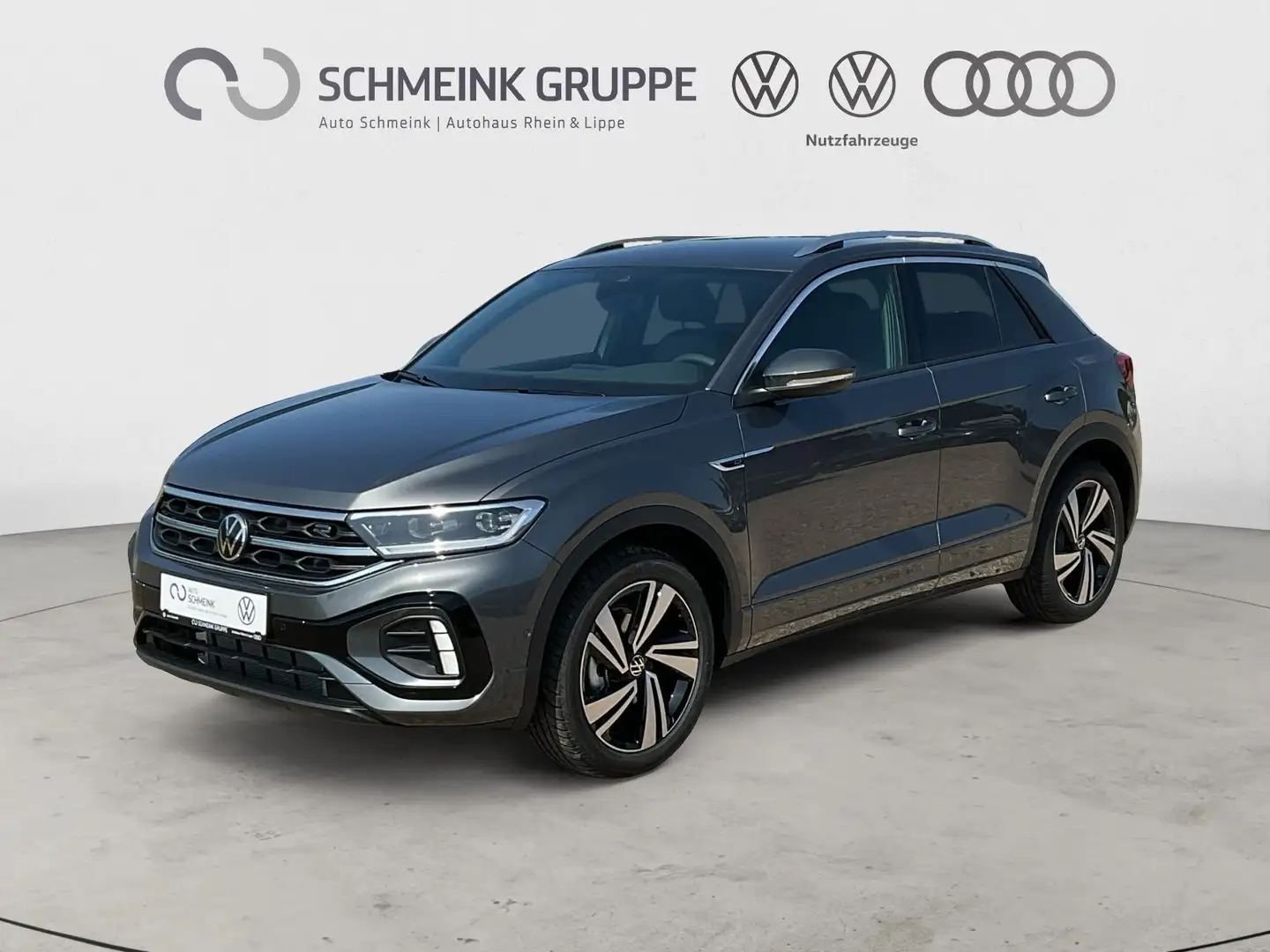 Volkswagen T-Roc R-Line 1.5 TSI DSG Kamera AHK Navi EasyOpe Gris - 1