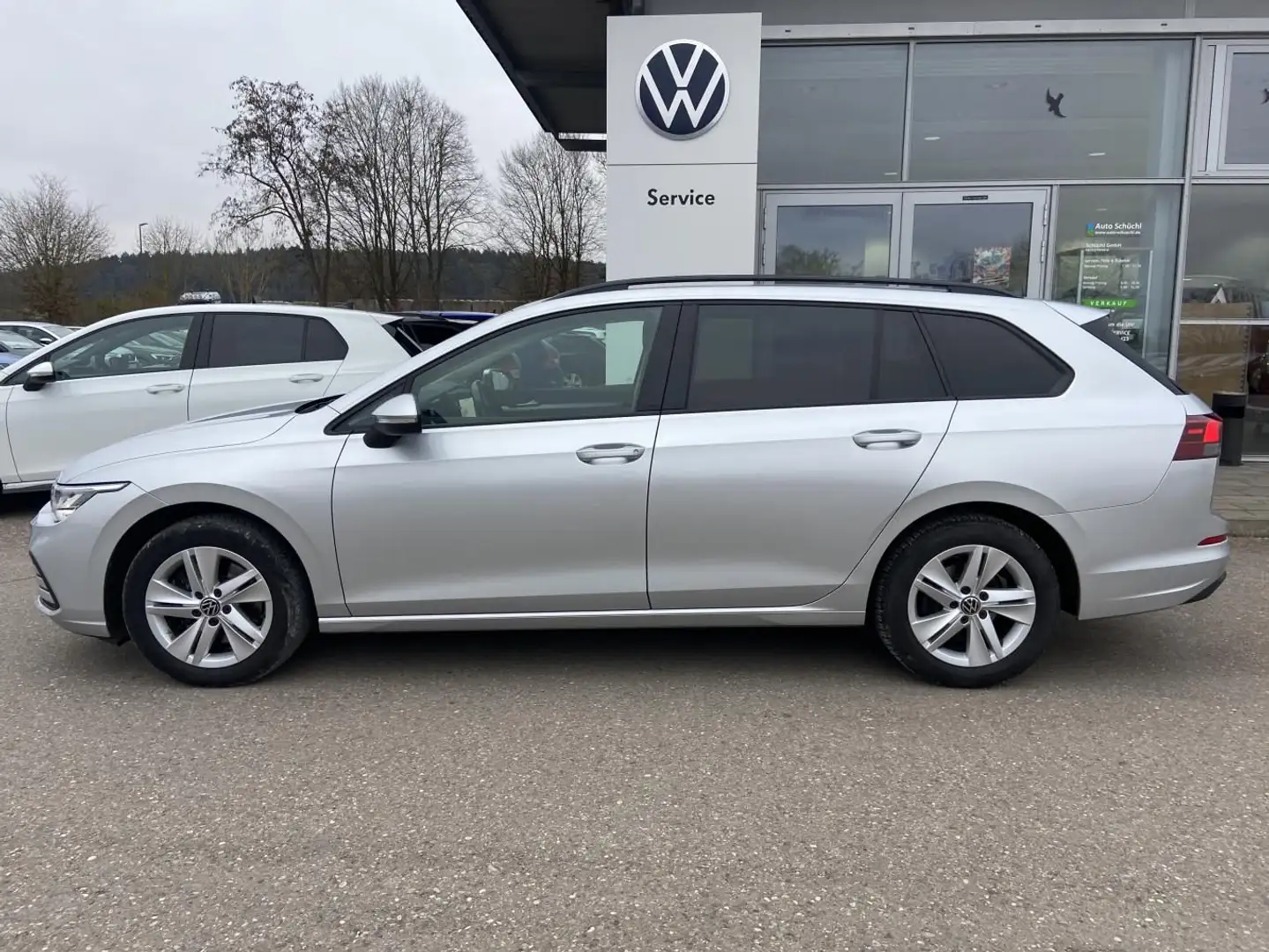 Volkswagen Golf Variant 2.0 TDI DSG Life GARANTIE+AHK+APP-C Silber - 2