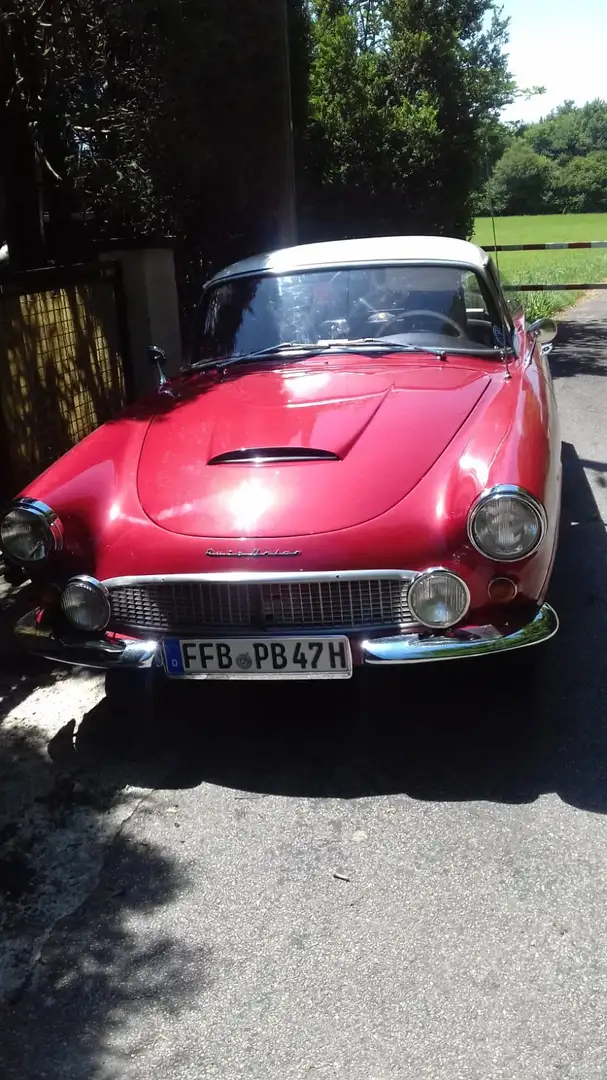 Oldtimer Auto Union 1000 Sp Red - 1