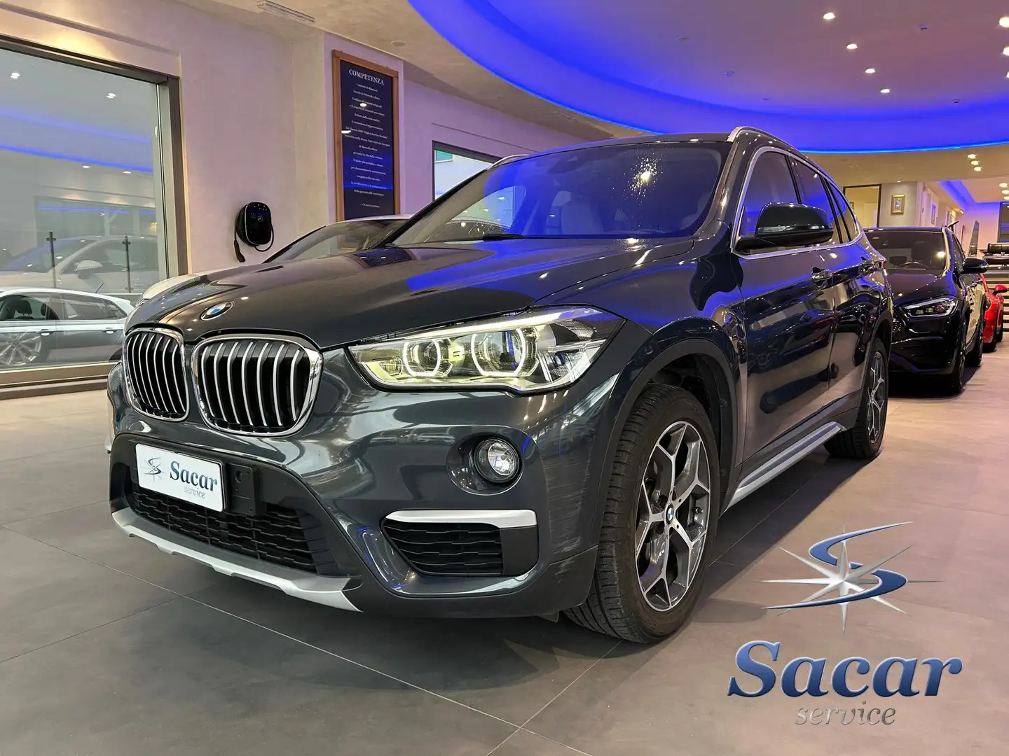 BMW X1 X1 xdrive18d xLine auto Grigio - 1