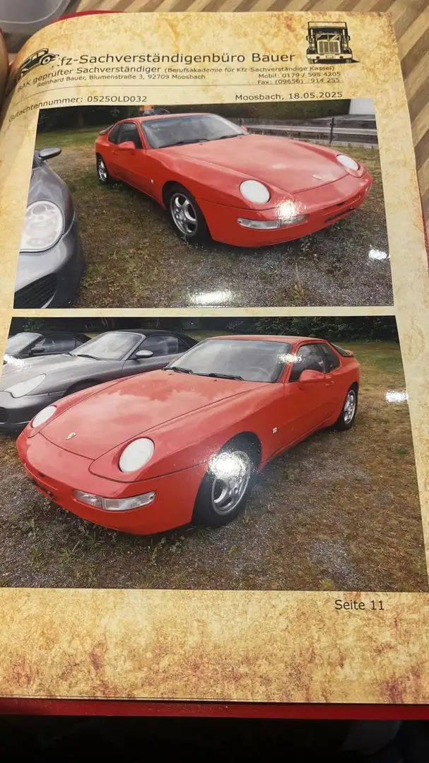 Porsche 968 Rouge - 1