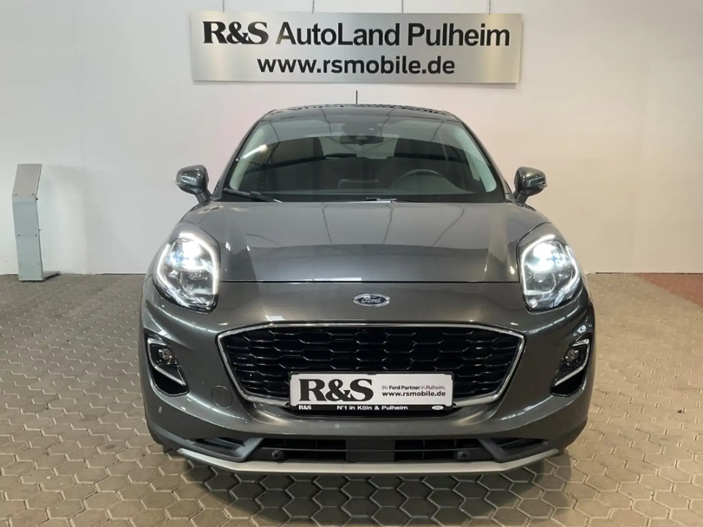 Ford Puma Titanium+Automatik+Pano+Kamera+KeyFree+Navi Grigio - 2