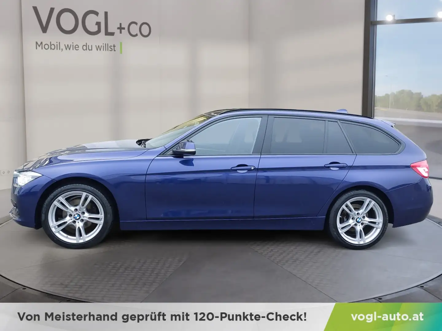 BMW 320 d xDrive Touring Sport Line Aut. Bleu - 2