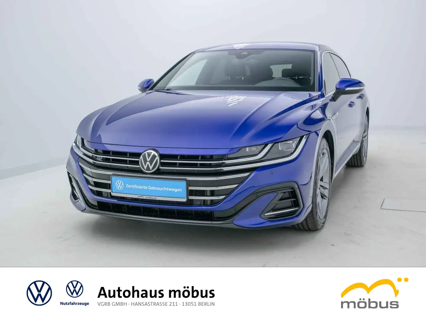 Volkswagen Arteon 2.0 TDI R-Line*RFK*AHK*LED Bleu - 2