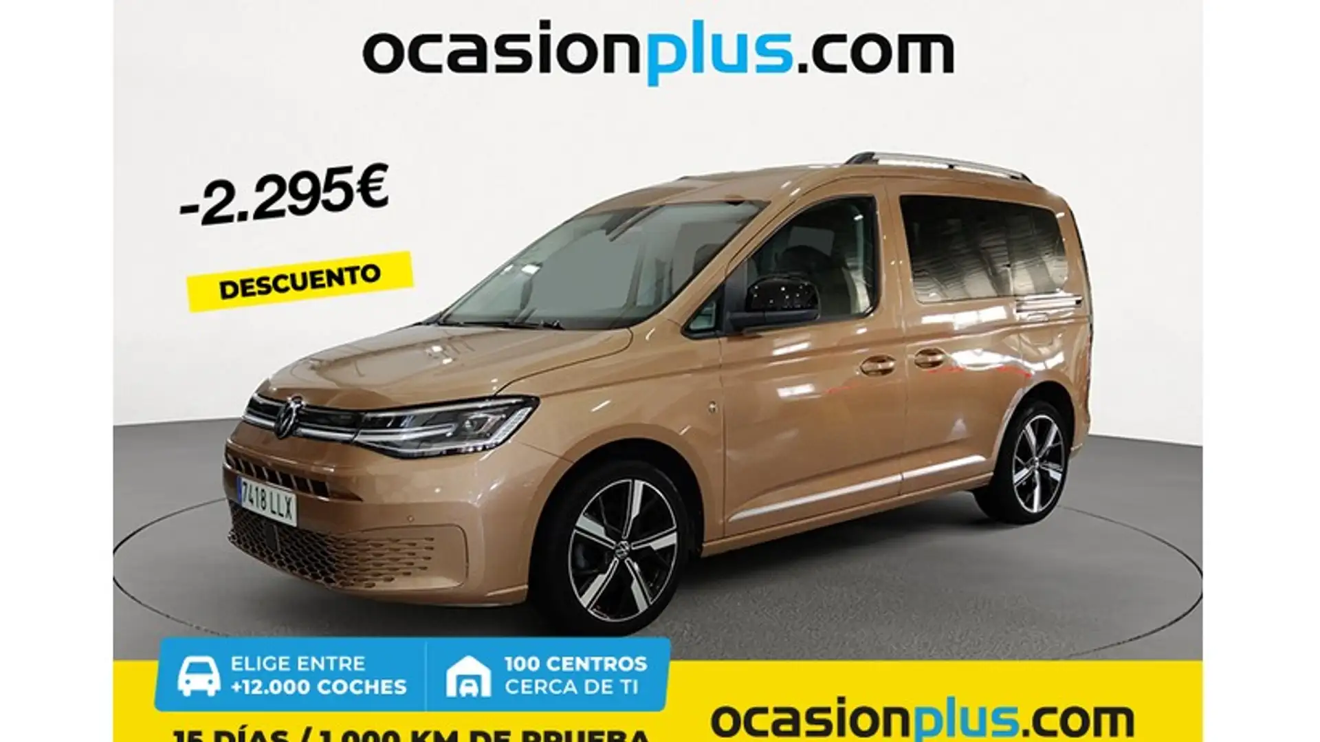 Volkswagen Caddy 2.0TDI Life 90kW Braun - 1