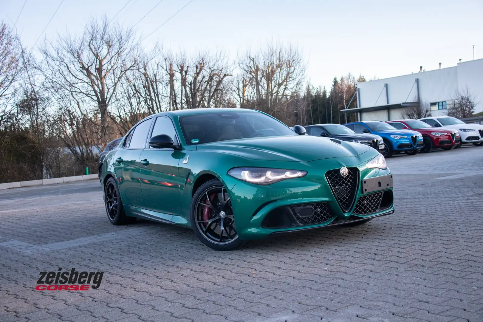 Alfa Romeo Giulia QV MY24 2.9l Keramik*Sparco AR Vertragshändler Grün - 1