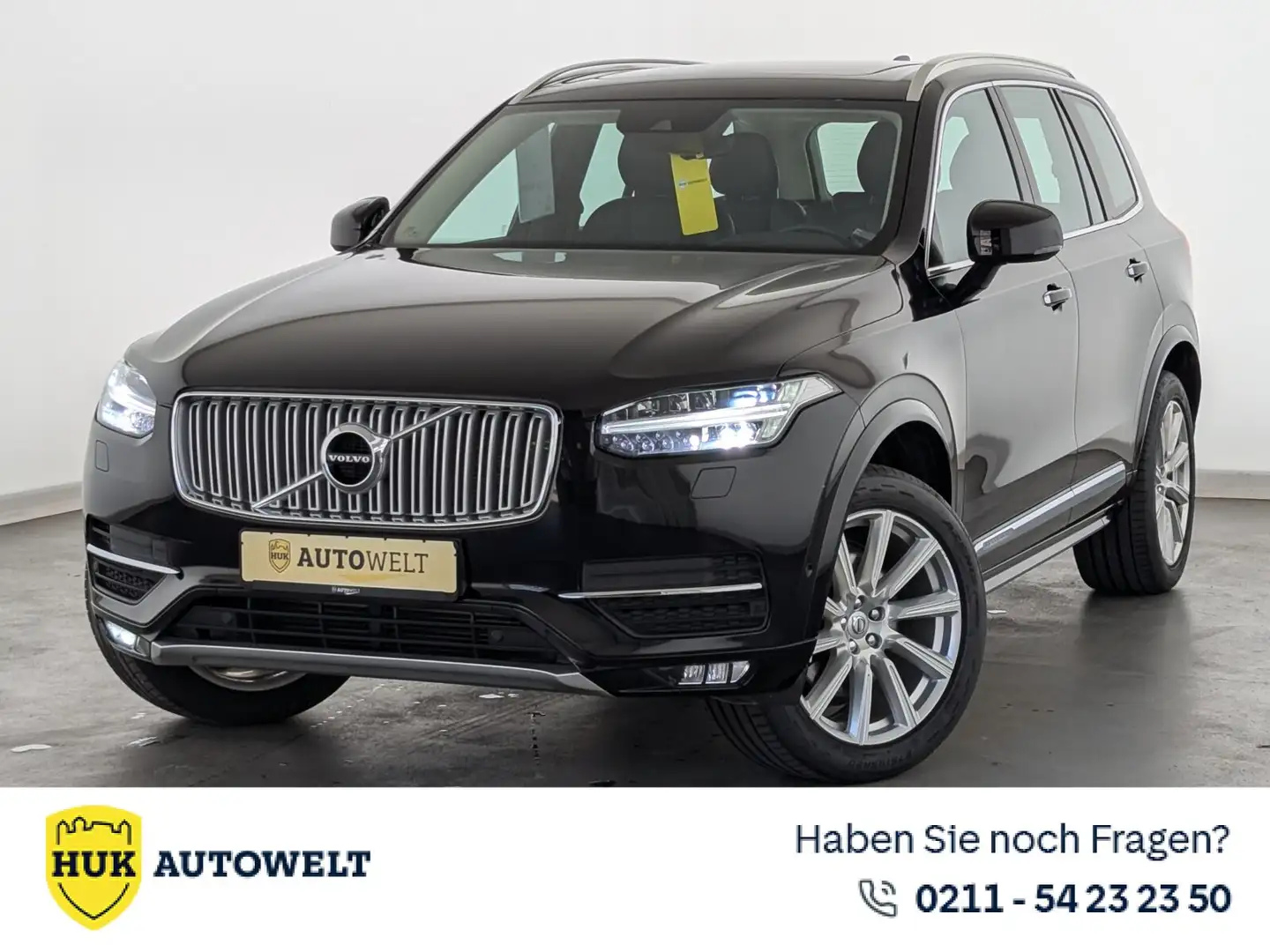 Volvo XC90 XC 90 T5 AWD Inscription PANO+LED+NAVI+LEDER+ACC Schwarz - 1