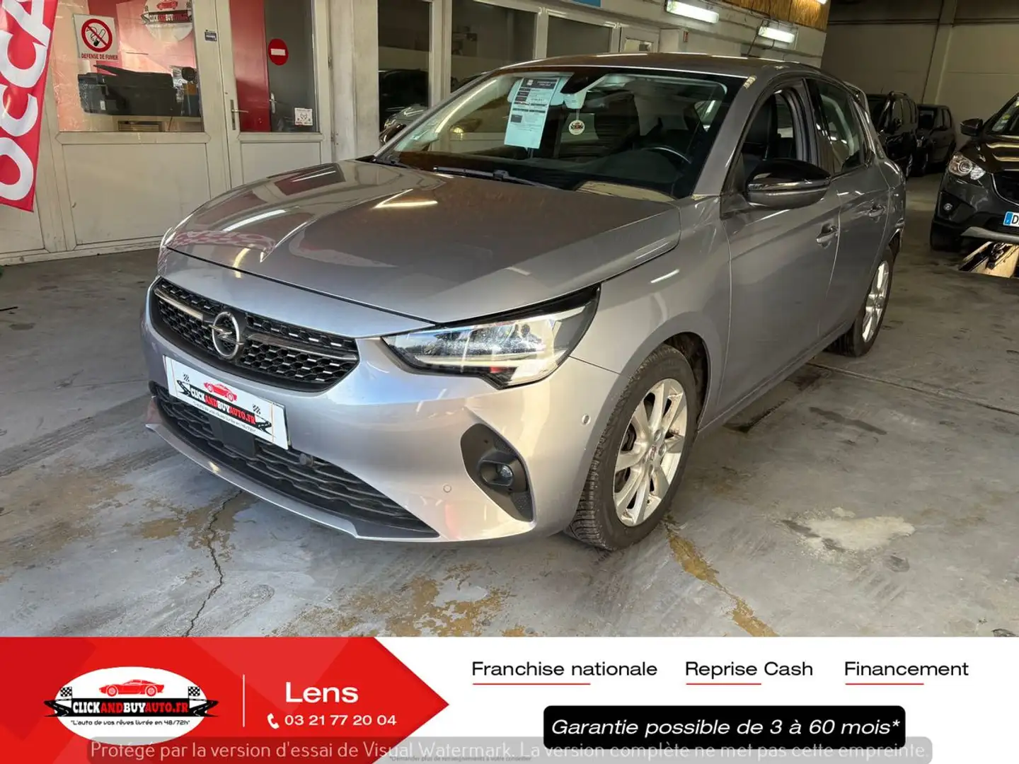 Opel Corsa 1.5d ELEGANCE 100 // CLIMATISATION / REGULATEUR DE VITESSE Gris - 1