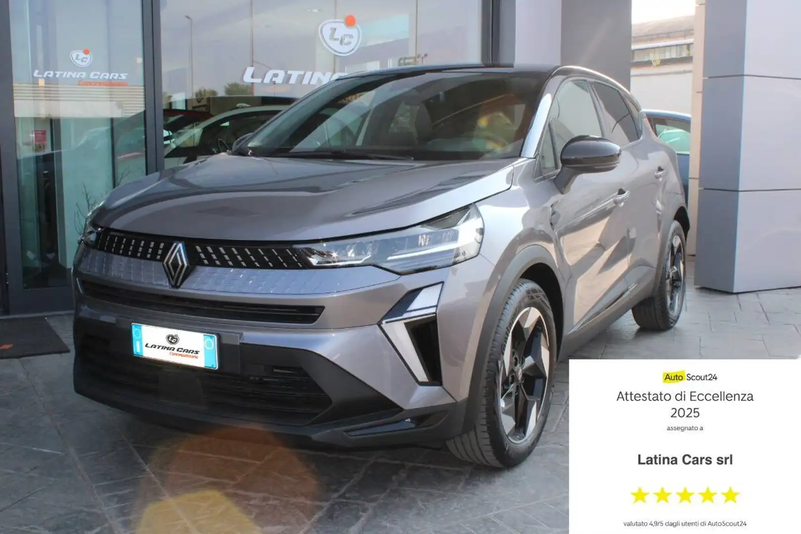 Renault Captur 1.0 eco-g Techno 100cv Con CARPLAY & TELECAMERA Grigio - 1