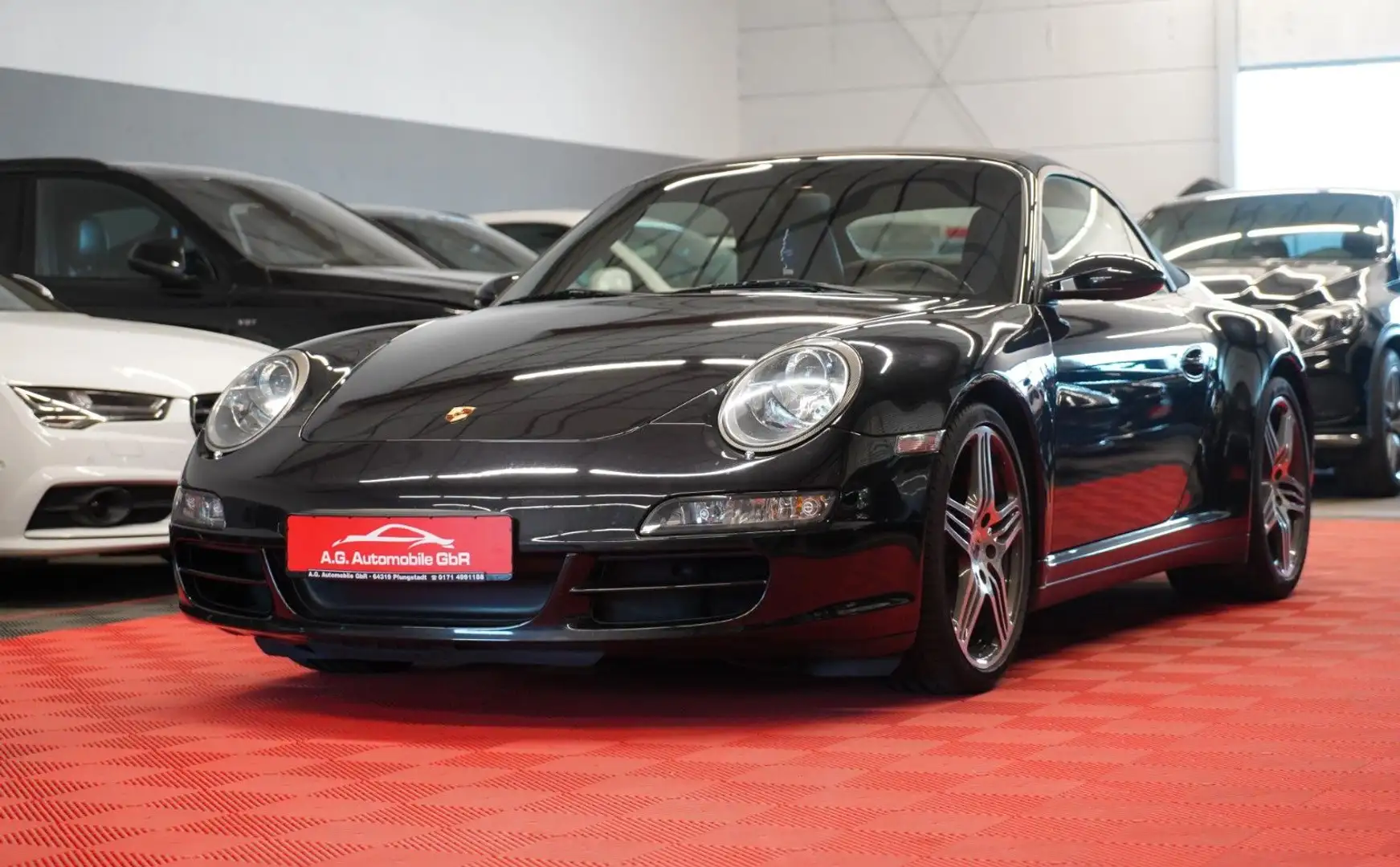 Porsche 997 911/997 Carrera 4S Cabrio *Unfallfrei*Bose*Xenon Schwarz - 1