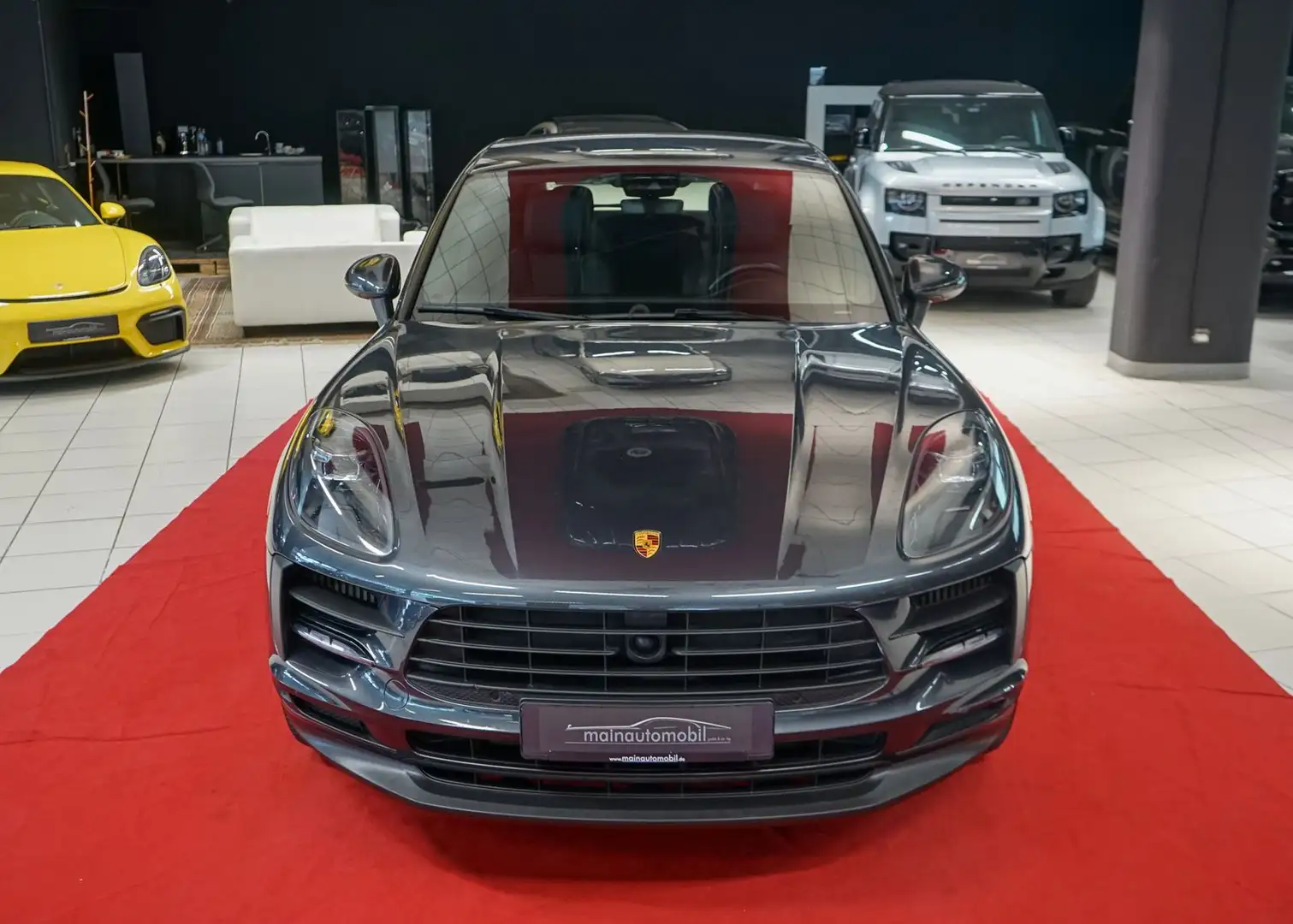 Porsche Macan S MWST AHK ACC PDLS+ 14-Wege Luft BOSE 21" Gris - 2